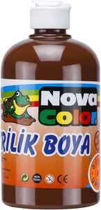 NOVA COLOR - Nova Color Akrilik Boya 500 Ml Kahve Nc-387