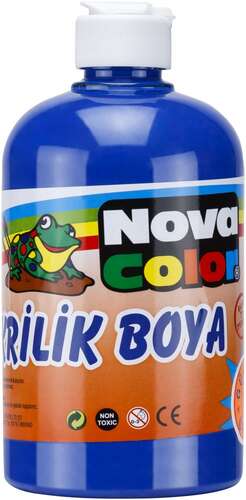 NOVA COLOR AKRİLİK BOYA 500 ml MAVİ NC-383