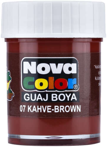 Nova Color Guaj Boya Kahve Şişe Nc-109