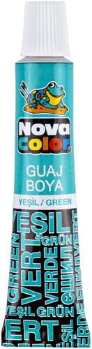 Nova Color Guaj Boya Tüp Yeşil Nc-118