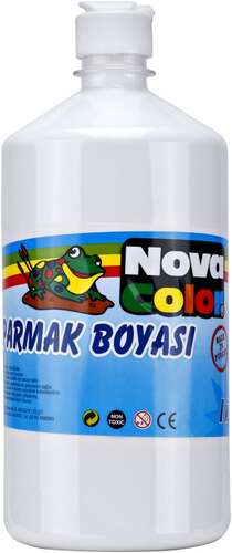 NOVA COLOR PARMAK BOYASI BEYAZ 1 KG.NC-286