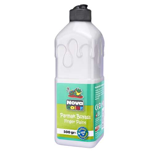 NOVA COLOR PARMAK BOYASI BEYAZ 500 Gr NC-374