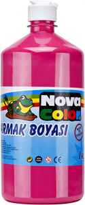 NOVA COLOR - NOVA COLOR PARMAK BOYASI PEMBE 1 KG.NC-320