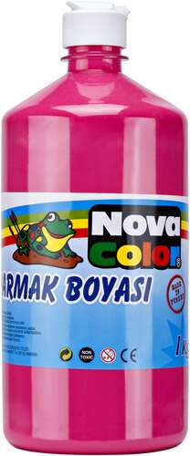 NOVA COLOR PARMAK BOYASI PEMBE 1 KG.NC-320