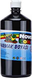 NOVA COLOR - NOVA COLOR PARMAK BOYASI SİYAH 1 KG.NC-319