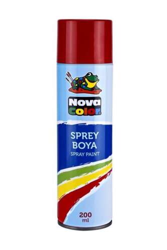 Nova Color Sprey Boya Kırmızı Nc-801