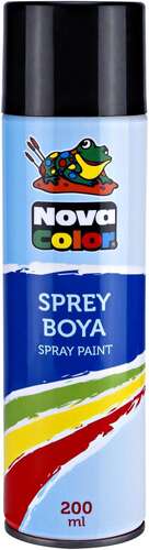 NOVA COLOR SPREY BOYA SİYAH NC-805
