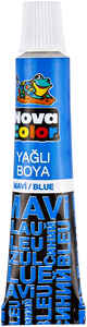 NOVA COLOR - NOVA COLOR YAĞLI TÜP MAVİ NC-129