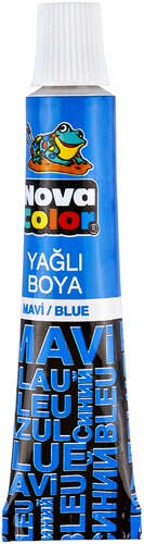 NOVA COLOR YAĞLI TÜP MAVİ NC-129