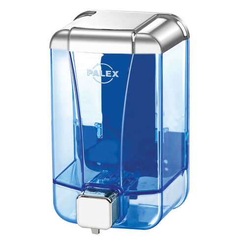 Palex 3430-2 Sıvı Sabun Dispenseri 1000 CC Şeffaf Krom