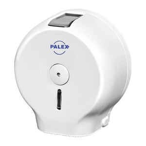 Palex - Palex 3444-0 Mini Jumbo Tuvalet Kağıdı Dispenseri Beyaz