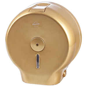 Palex - Palex 3444-G Mini Jumbo Tuvalet Kağıdı Dispenseri Gold