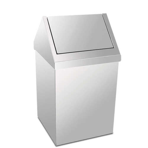 Palex 3800-380 Metal Çatı Kapaklı Çöp Kovası 80 Litre