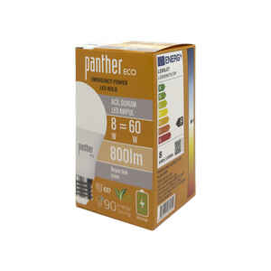 Panther - PANTHER ECO 8W ACİL DURUM ŞARJLI LED AMPUL (1)
