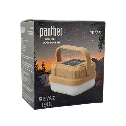 PANTHER PT-358 USB ŞARJLI KAMP LAMBASI