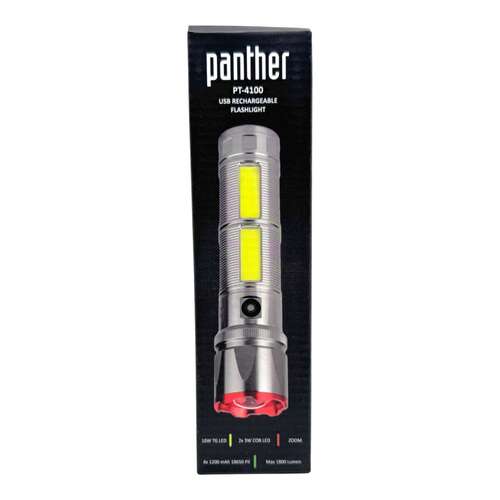 PANTHER PT-4100 USB ŞARJLI EL FENERİ