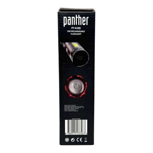 PANTHER PT-4100 USB ŞARJLI EL FENERİ