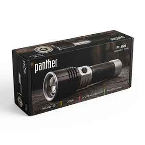 PANTHER PT-4103 USB ŞARJLI EL FENERİ - 4