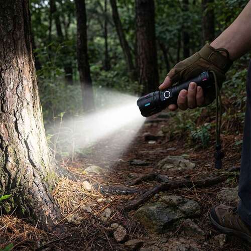 PANTHER PT-4106 USB ŞARJLI EL FENERİ