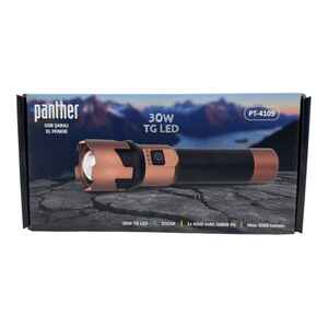 PANTHER PT-4109 USB ŞARJLI EL FENERİ - Thumbnail