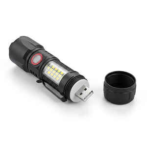 PANTHER PT-4511 USB ŞARJLI EL FENERİ (1)
