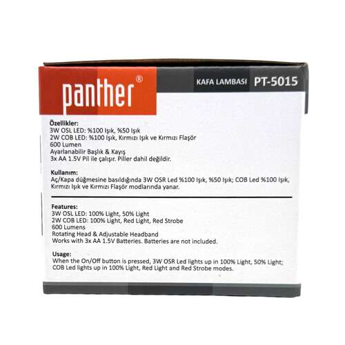 PANTHER PT-5015 KAFA LAMBASI