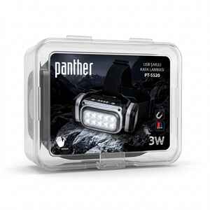 PANTHER PT-5520 USB ŞARJLI KAFA LAMBASI - Thumbnail (3)