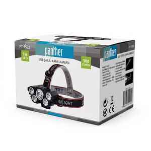 PANTHER PT-5522 USB ŞARJLI KAFA LAMBASI - Thumbnail (3)