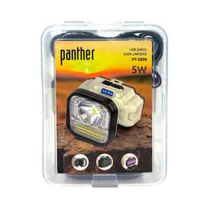PANTHER PT-5804 USB ŞARJLI KAFA LAMBASI - Thumbnail