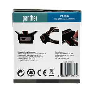 PANTHER PT-5807 USB ŞARJLI KAFA LAMBASI - Thumbnail