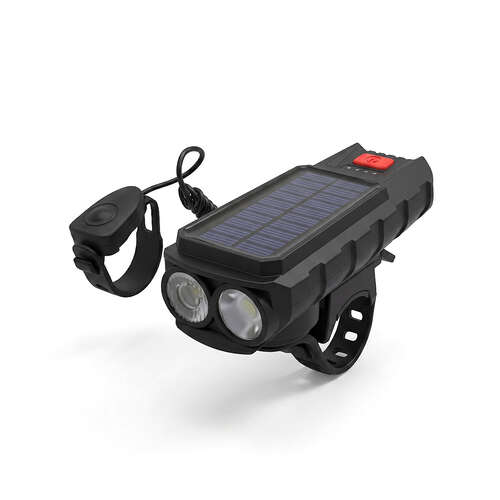 PANTHER PT-6020 USB ŞARJLI SOLAR BİSİKLET FENERİ - 1