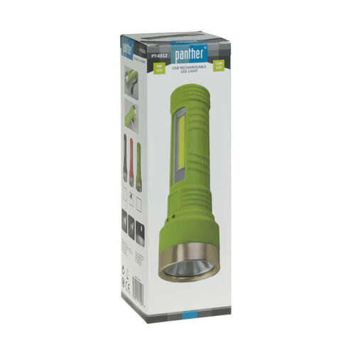 PANTHER PT-6312 USB ŞARJLI EL FENERİ