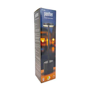 PANTHER PT-704 SİYAH USB ŞARJLI MASA LAMBASI - Thumbnail