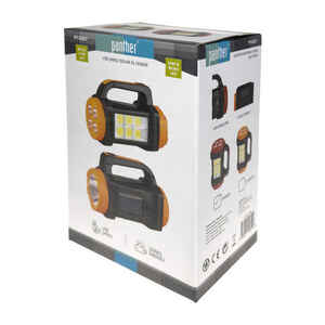 PANTHER PT-8267 USB ŞARJLI SOLAR EL FENERİ - Thumbnail