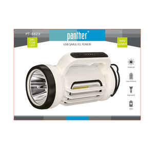 PANTHER PT-8823 USB ŞARJLI EL FENERİ - Thumbnail