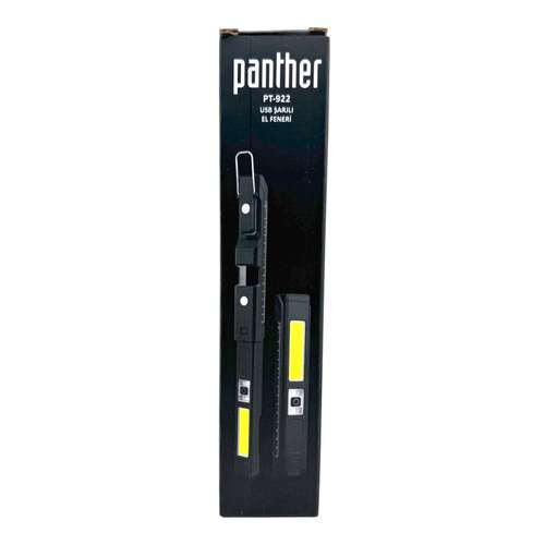 PANTHER PT-922 USB ŞARJLI EL FENERİ