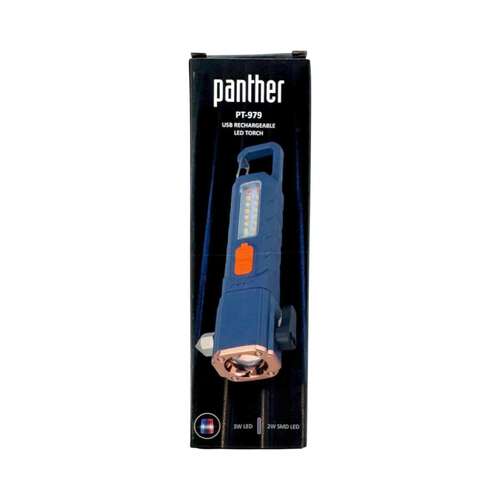 PANTHER PT-979 USB ŞARJLI EL FENERİ