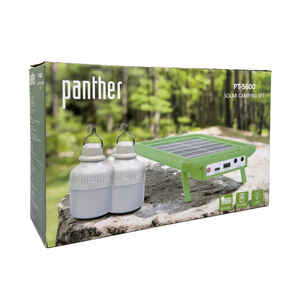 PANTHER PT-S600 ŞARJLI SOLAR KAMP SETİ - Thumbnail