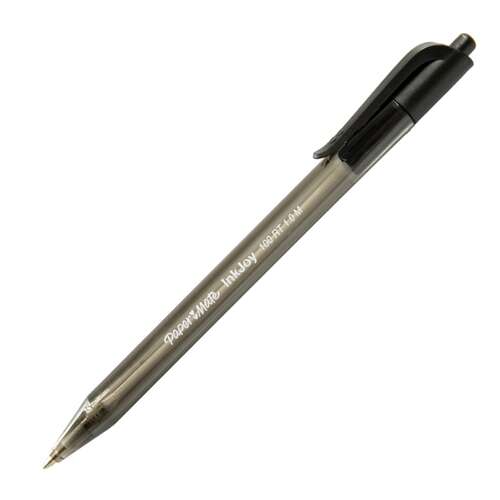 PAPERMATE INKJOY 100 RT SİYAH TÜKENMEZ KALEM 57030