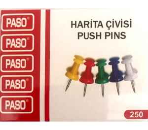 PASO/YOBE - Paso Harita Çivisi Renkli 250