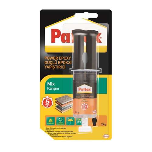 PATTEX UNIVERSAL EPOKSİ YAPIŞTIRICI 27 ml 1380802