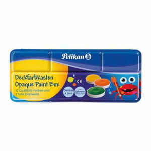 PELIKAN - PELİKAN 12 RENK METAL KUTU SULU BOYA 802116