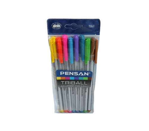 PENSAN 1003 TRIBALL 8 RENK TÜKENMEZ KALEM