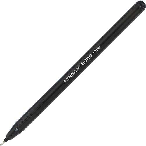 PENSAN 2270 BÜRO SİYAH TÜKENMEZ KALEM 1 mm