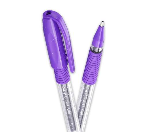 PENSAN GLITTER GEL MOR/VİOLET KALEM SİMLİ 22280