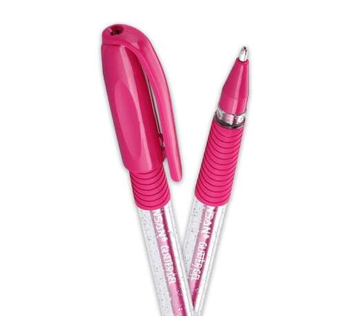 PENSAN GLITTER GEL PEMBE KALEM SİMLİ 22280