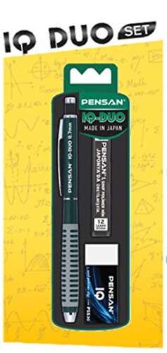 PENSAN IQ DUO SET 07 KARIŞIK RENKLİ SİLGİ+MİN 4008