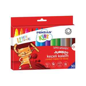 PENSAN - Pensan Kidz 12 Renk Pastel Boya 98060