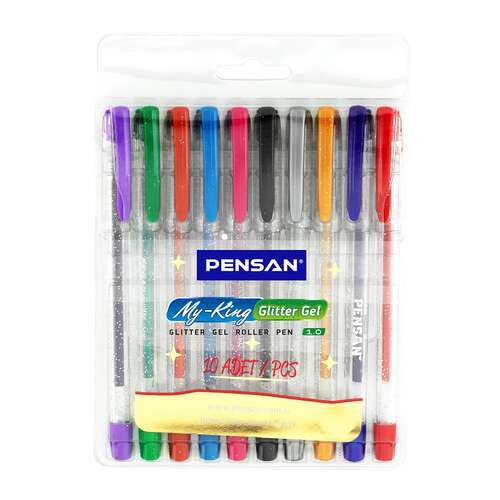 PENSAN MY-KING SİMLİ JEL KALEM 10 LU 2227-10