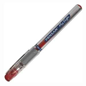 PENSAN - PENSAN MY SIGN İMZA KIRMIZI ROLLER KALEM 1 mm 6030